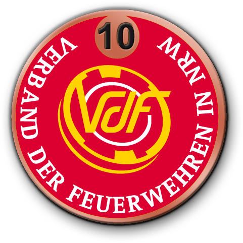 Ehrennadel des VdF 10 Jahre